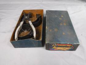 1-mt-117 A-h Engine Parts Piston Ring Compressor Set 6 Piece Vintage In Box -