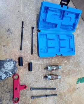 Alltooetools Eus0398-p2 Fuel Injector Puller Removal Tool Kit For Bmw N20 N55 N54 Engine Used