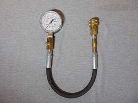593-47 Ashcroft 0-1150 Psi Pressure Gauge And Hose