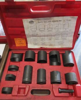 Atd-8697 Atd Tools Master Ball Joint Adapter Set-sold As Shown