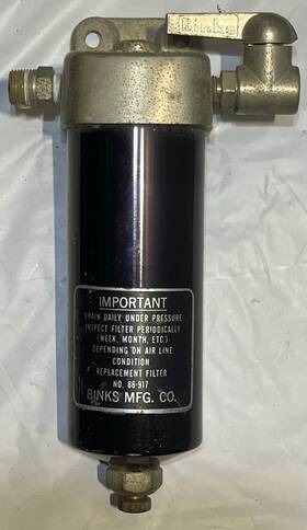 86-917 Binks 86-952 Paint Spraying Extractor