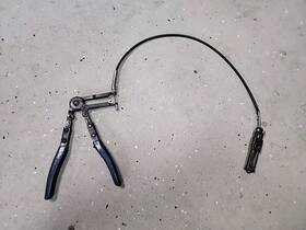 Bd499 Blue Point Non Ratcheting Hose Clamp Pliers Long Reach Wire Bd499 Blue Point Non Ratcheting Hose Clamp Pliers Long Reach Wire