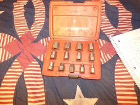 Blue Point Bex13 Blue-point 13 Piece 3/8 Inch Drive Bolt Extractor Set No. Bex