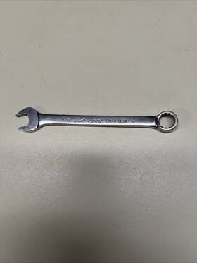 Bo14 Blue-point Tools 7/16 Inch 12-point Combination Wrench Excellent Condition #8b2