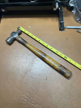 Bp-28 Blue Point Bp16a By Snap On Usa 16 Oz Ball Peen Hammer Wood Ounce