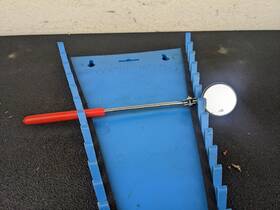 Cf-143m Blue-point #bl564 Tools Inspection Mirror Cf-143m Blue-point #bl564 Tools Inspection Mirror