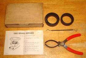Ga391-ya897 Blue Point Ga391 Disc Brake Dust Boot Installer Service Kit With Pliers Ya897