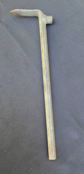 Ga84 Blue Point Vintage Rare Snap On 12 Inch Muffler Tailpipe Tool Combo Hammer Spoon Prybar