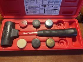 Hspi16kt Blue Point Hspi6kt 7 Piece Dead Blow Interchangeable Head Hammer Kit Nice Ser