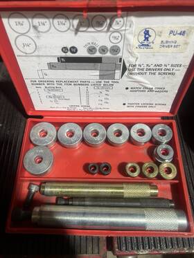 Pu-48 Blue Point Bushing Driver Set