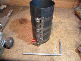 Rc150-a Blue Point Rc150a Piston Ring Compressor Sold By Snap On