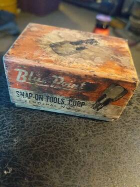 Rex-10 Blue-point Vintage Snap On Wedge-pruf Extractors With Original Box Usa