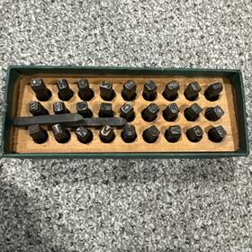 Ya-101 Blue Point Tools Steel Stamping Set. 3/16 Letters. A-z