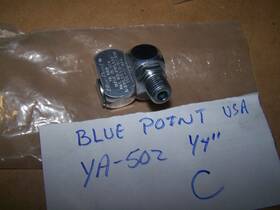Ya502m Blue Point Ya502 Blue-point 1/4 Inch Air Hose Swivel Connector Nos Made In Usa Lot C Ya502m Blue Point Ya502 Blue-point 1/4 Inch Air Hose Swivel Connector Nos Made In Usa Lot C