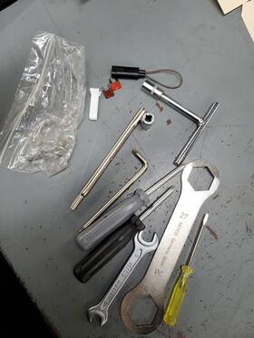 52538392380 Bmw 20-24 S1000xr Tool Kit Under Seat Bag Roll