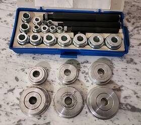 Bushd-19 Buffalo 19 Piece Bushing Removing Inserting Set Installer Tool 6 Lg Adapters Bushd-19 Buffalo 19 Piece Bushing Removing Inserting Set Installer Tool 6 Lg Adapters