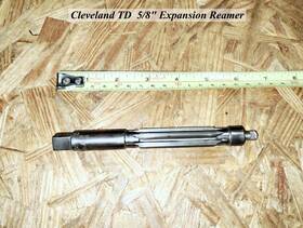 L2585 Cleveland Td Auto Machinist Expansion Hand Reamer Specialty Tool 5/8 Inch