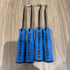 Ctg4mds Cornwell Tools - 4 Piece Medium Duty Hook And Pick Set Blue Ctg4mds Cornwell Tools - 4 Piece Medium Duty Hook And Pick Set Blue