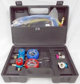 Mcl289772 Cornwell Tools R134a Aluminum Manifold Set With Couplers And 72 Inch Hose