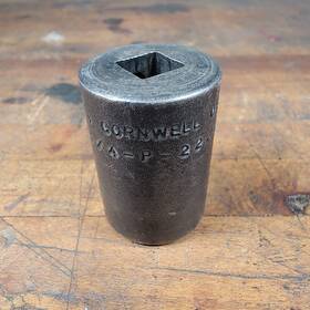 P-2224 Cornwell P2224l Tools L 3/8 Inch Drive 3/4 6 Point Heavy Duty Impact Socket Usa