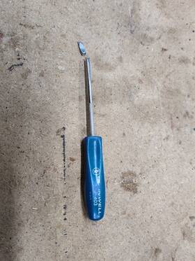 Sdp-403 Cornwell Usa Flat Screwdriver 1/8 Inch X 4 Broken Tip