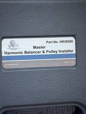 38500 Cornwell Tools Master Harmonic Balancer And Pulley Installer