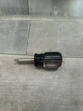 4118m Craftsman Stubby Philips #2 Nascar Edition Checkered Flag Screwdriver Usa