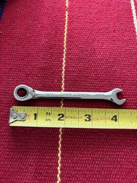 42412-gk Craftsman Usa 5/16 Inch 42412 Gk Reversible Ratcheting Combination Wrench Nice