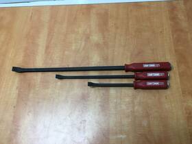 43383 Craftsman 43269 43370 3pc Curved Tip Pry Bar Set Red Hard Handle 25 Inch 17 12 P Series Usa 43383 Craftsman 43269 43370 3pc Curved Tip Pry Bar Set Red Hard Handle 25 Inch 17 12 P Series Usa