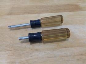 43351-43372 Craftsman 1/4 Inch Drive Stubby And Spinner Handle 2 Piece Set 43351 43372 Pre-owned