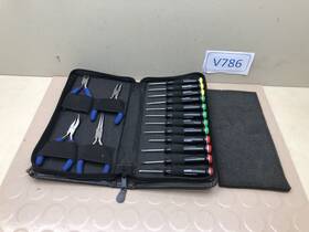 Craftsman 45186 16-piece Stainless Pliers / Micro Screwdriver Set With Case No