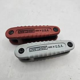46702 Craftsman 46701/46702 Vintage 46701 Torx And Standard Folding Hex Key Sets Usa Made