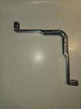 47690 Craftsman Rare Vintage 5/16 Inch X 3/8 Brake Bleeder Wrench No Usa Antique