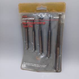 94285 Craftsman Usa 5-piece Pin Punch/lune Up Set No 4285 Very Good Condition