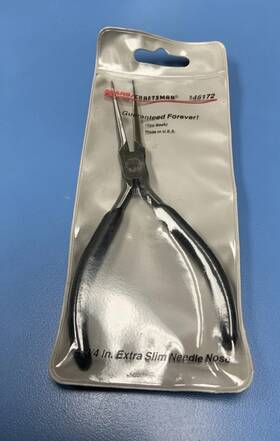 945172 Craftsman 5-3/4 Extra Slim Needle Nose Pliers 45172 With Package