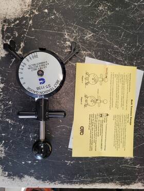 St-1138 Cummins Cummings Belt Tension Gauge 1/2-7/8 V 4-5 Rib K Section V-ribbed