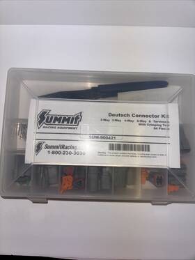 Sum-900421 Deutsch Connector Kit From Summit With Crimping Tool Sum-900421 Deutsch Connector Kit From Summit With Crimping Tool