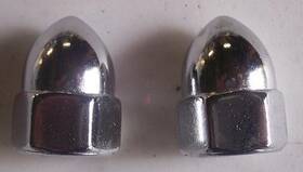 Drag Specialties Ds-190852 Chrome Acorn Nuts - 10-32