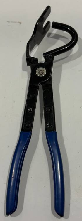91-000 Duralast Exhaust Pipe Removal Pliers Rubber Support Hanger Tool Made In Usa
