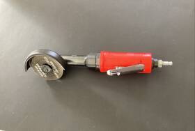 18075 Dynabrade 3 Inch Wheel Cut Off Tool 20 000 Rpm Pneumatic Air Excellent Shape