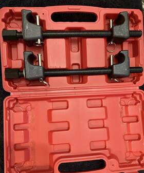 105400 Eccpp 2pcs Macpherson Strut Spring Compressor Tool Kit Coil