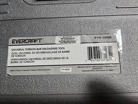 776-1088 Evercraft Universal Torsion Bar Unloading Tool Sc 776-1088 Evercraft Universal Torsion Bar Unloading Tool Sc