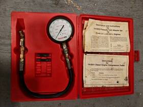 Ford 19-0001 Rotunda Otc Diesel Compression Tester Gauge Kit Sku 52