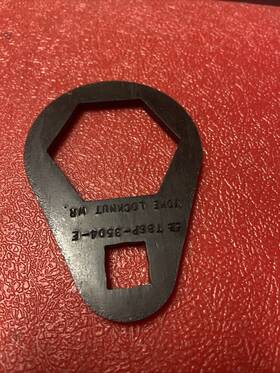 T86p-3504-e Ford Rotunda Otc Special Tools Yoke Locknut Wrench 211-116