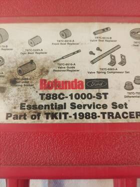 T88c-1000-st Ford Rotunda Essential Service Set