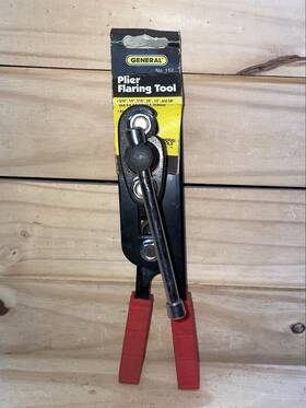 No-152 General Tools Plier Flaring Tool Kit Single Double Flares Copper Tubing Rust