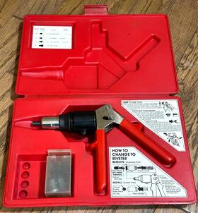 D-100-4 Gregory Hydraulics D1004 Tools Hydraulic Powered Rivet Gun Thread Setter Lot Blind Fastener