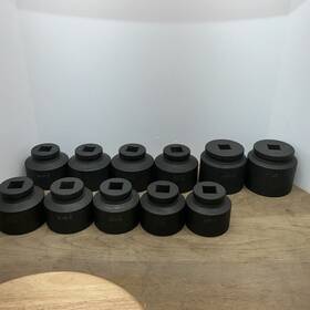 Grey Pneumatic Corp. 838780000831 1 Inch Drive 11-piece Standard Jumbo Set 2-3/8 Thru 3 Excellent