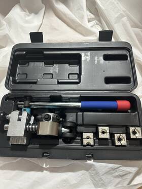 Tlf08 Inline Tube For Parts Flare Tool Turret Type Lever Actuated Metric Bubble And 45 Degree C4 Tlf08 Inline Tube For Parts Flare Tool Turret Type Lever Actuated Metric Bubble And 45 Degree C4