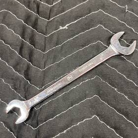 John Deere Ty3501 5/8 Inch -11/16 Double Open End Wrench No.ty3501 Full Polish
